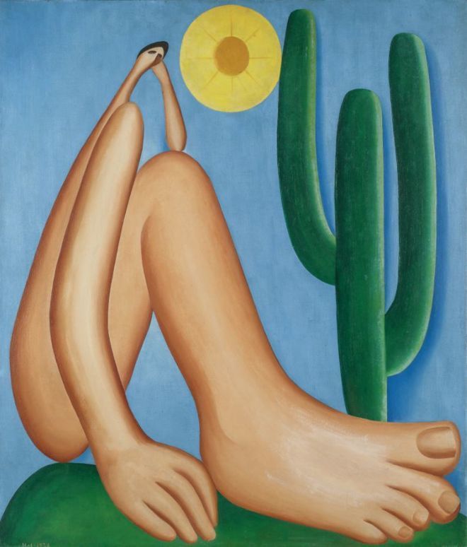 Abaporu est une peinture à l'huile de l'artiste brésilienne Tarsila do Amaral. C'est l'une des œuvre